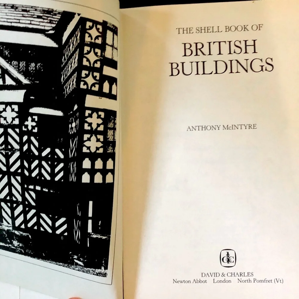 British Architecture Book The Shell Book of British Buildings Vintage